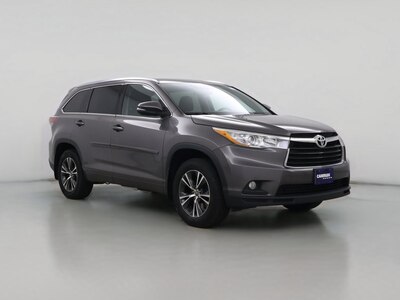 Gray 2016 Toyota Highlander XLE