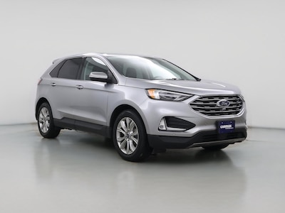 Silver 2022 Ford Edge Titanium