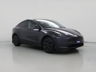 Gray 2025 Tesla Model Y Long Range