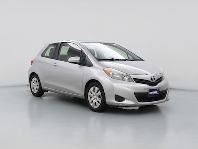 Silver 2013 Toyota Yaris LE