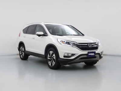 White 2015 Honda CR-V Touring