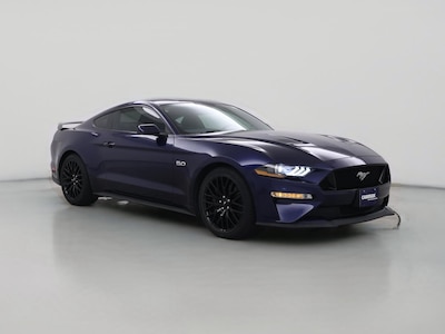 Blue 2019 Ford Mustang GT Premium