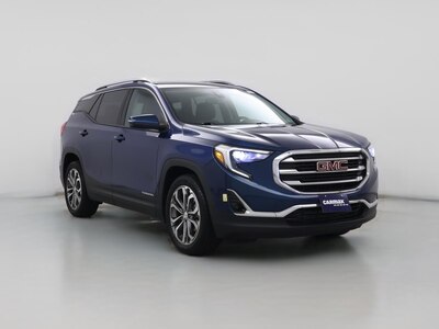 Blue 2020 GMC Terrain SLT