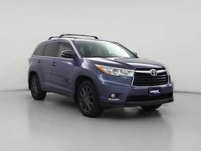 Blue 2015 Toyota Highlander Limited