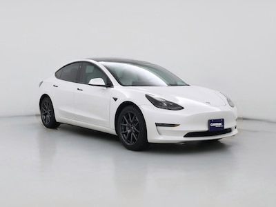 White 2021 Tesla Model 3 Standard Range Plus