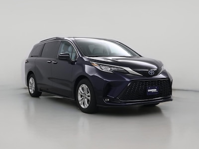 Blue 2023 Toyota Sienna Hybrid XSE