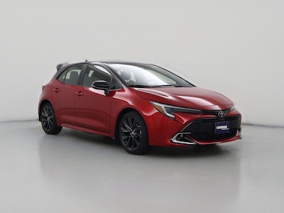 Red 2025 Toyota Corolla Hatchback XSE