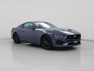 Blue 2024 Ford Mustang GT
