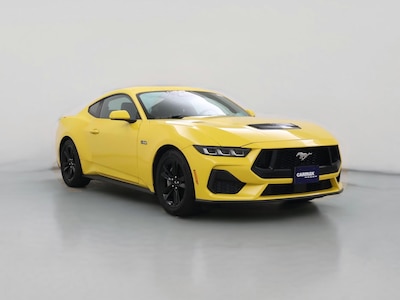 Yellow 2024 Ford Mustang GT