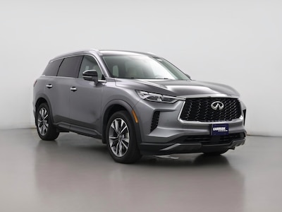Gray 2022 Infiniti QX60 Luxe