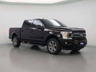 Red 2018 Ford F150 XLT