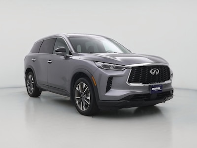 Gray 2023 Infiniti QX60 Luxe