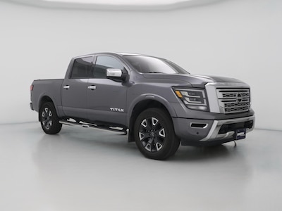 Gray 2023 Nissan Titan Platinum Reserve