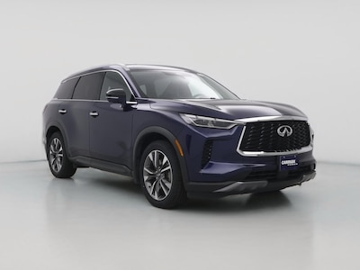 Blue 2022 Infiniti QX60 Luxe