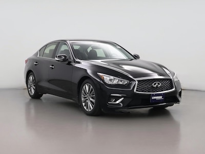 Black 2023 Infiniti Q50 Luxe