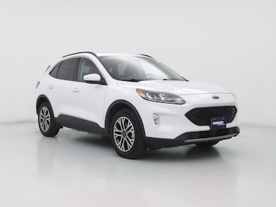 White 2021 Ford Escape Hybrid SEL