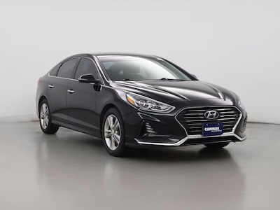 Black 2018 Hyundai Sonata SEL