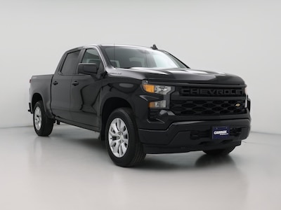 Black 2022 Chevrolet Silverado 1500 Custom
