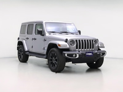 Silver 2021 Jeep Wrangler 4XE PHEV Unlimited Sahara