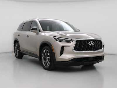 Gray 2024 Infiniti QX60 Luxe