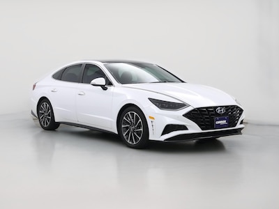 White 2020 Hyundai Sonata Limited