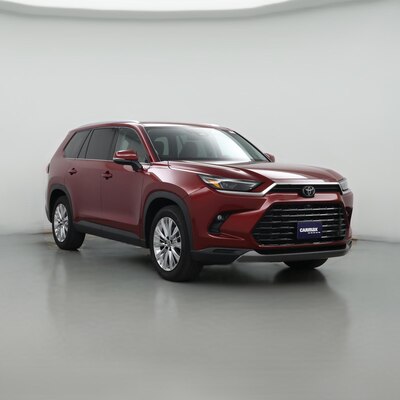 Red 2024 Toyota Grand Highlander Platinum