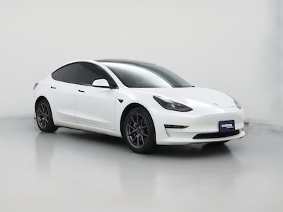 White 2021 Tesla Model 3 Standard Range Plus