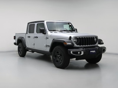 Silver 2024 Jeep Gladiator Sport
