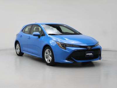 Blue 2022 Toyota Corolla Hatchback SE