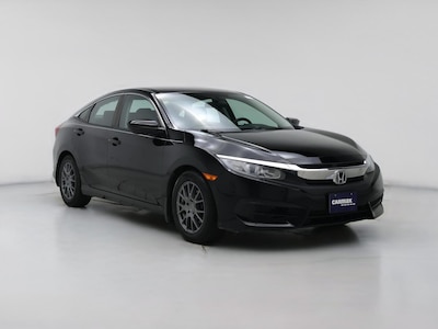 Black 2017 Honda Civic LX