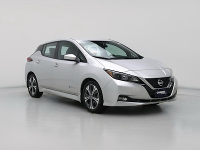Silver 2018 Nissan Leaf SV