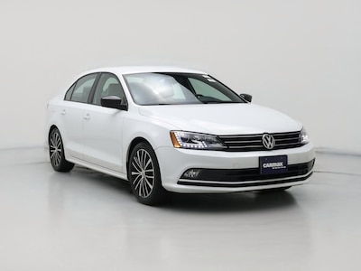 White 2015 Volkswagen Jetta SE