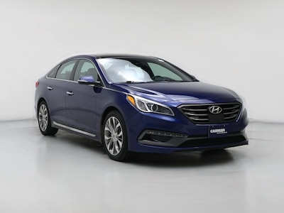 Blue 2017 Hyundai Sonata Limited