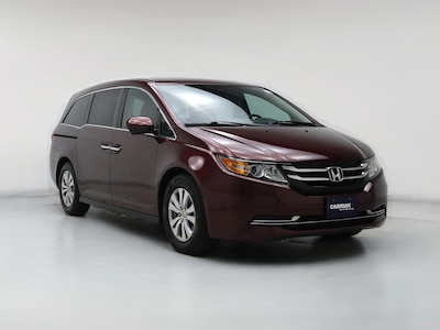 Red 2016 Honda Odyssey EX-L