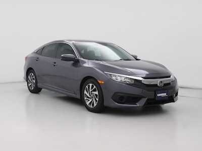 Gray 2018 Honda Civic EX