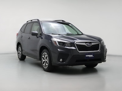 Gray 2021 Subaru Forester Premium