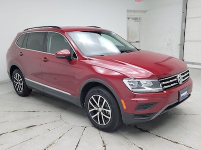 Red 2021 Volkswagen Tiguan SE
