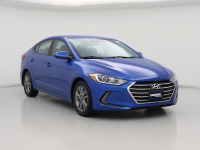 Blue 2017 Hyundai Elantra SE