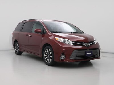 Red 2019 Toyota Sienna XLE
