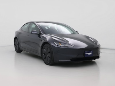Gray 2025 Tesla Model 3 Long Range