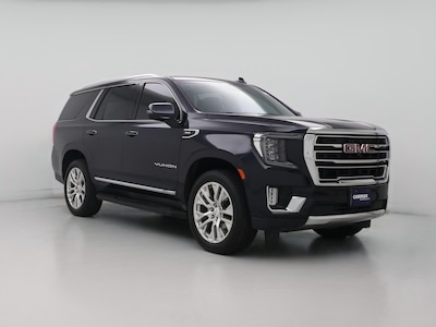 Blue 2021 GMC Yukon SLT