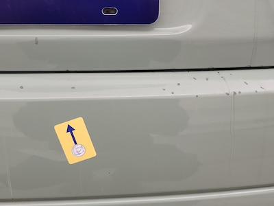 Bumper Rear Cosmetic Imperfection