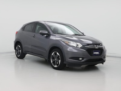 Gray 2018 Honda HR-V EX