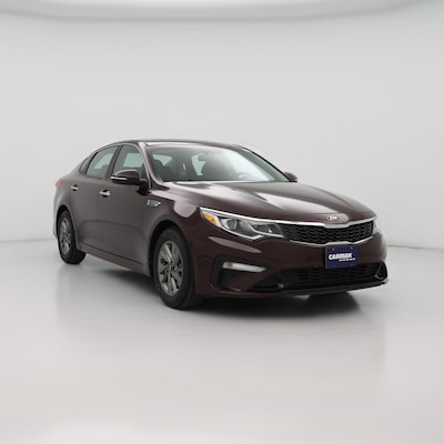 Red 2020 Kia Optima LX
