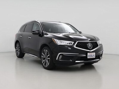 Black 2019 Acura MDX Advance
