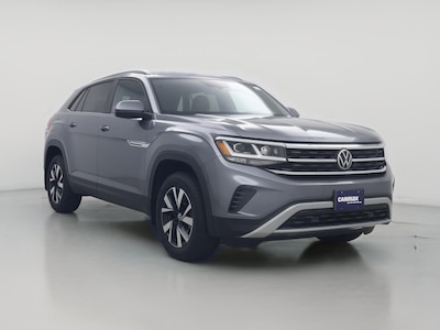 Gray 2022 Volkswagen Atlas Cross Sport SE