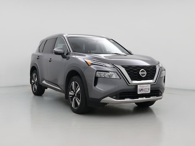 Gray 2021 Nissan Rogue Platinum