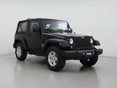 Black 2015 Jeep Wrangler Sport