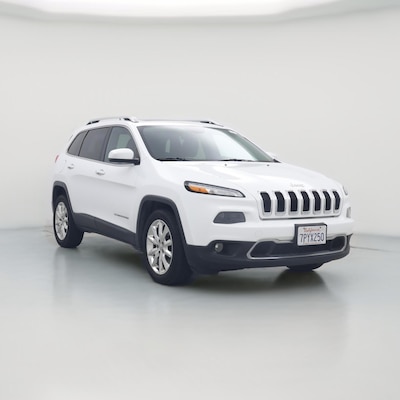 White 2015 Jeep Cherokee Limited