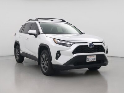 White 2023 Toyota RAV4 Hybrid XLE Premium